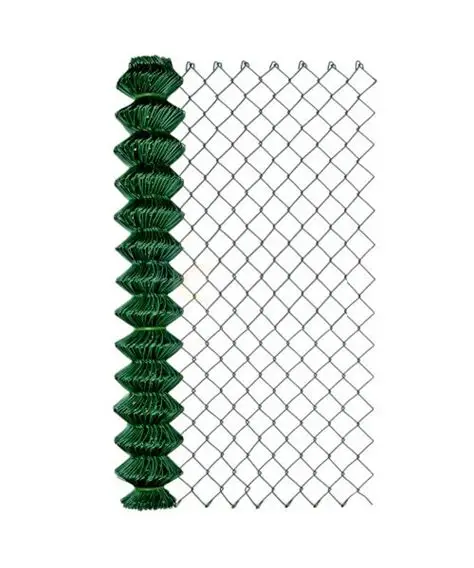 Malla ciclónica con PVC