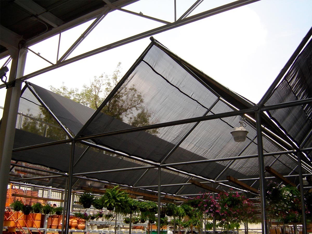 Instalación de malla sombra